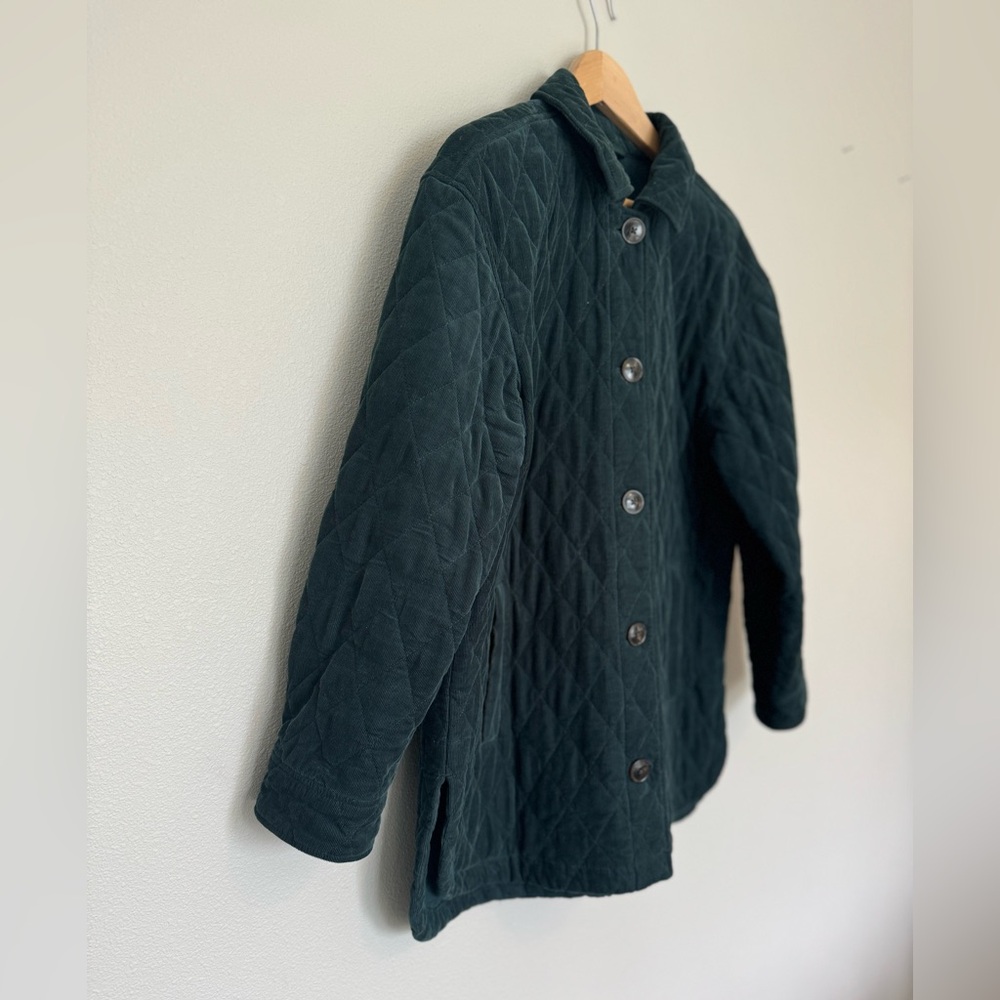 Madewell quilted cord jacket